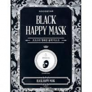 KOCOSTAR MASCARILLA BLACK HAPPY 1 UNIDAD