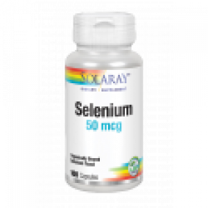 SOLARAY SELENIUM 50 MCG 100 CAPSULAS