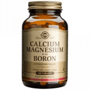 SOLGAR CALCIO Y MAGNESIO CON BORO 100 COMPRIMIDOS
