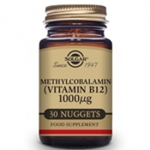 SOLGAR Vitamina B12 Metilcobalamina 30 comprimidos