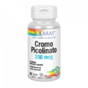 SOLARAY CROMO PICOLINATO 200MCG 50 COMPRIMIDOS