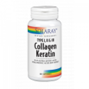 SOLARAY COLLAGEN KERATIN 60 CAPSULAS