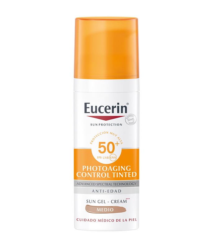 EUCERIN SUN PHOTOAGING CONTROL SPF50+ COLOR 50 ML SAN PEDRO ALCANTARA