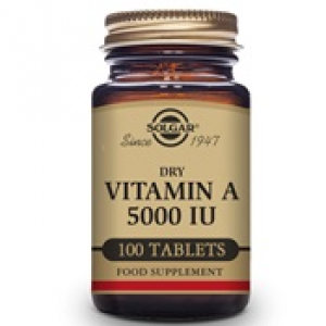 SOLGAR VITAMINA A 5000 UI 100 CAPSULAS
