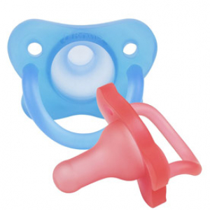 DR BROWN´S Chupete de Silicona Azul 0m+ 1 unidad
