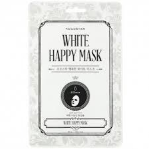 KOCOSTAR WHITE HAPPY MASK 1 UNIDAD