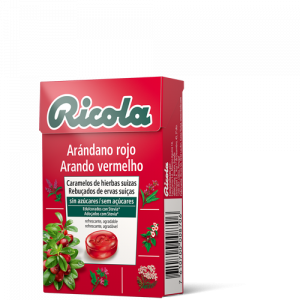 RICOLA ARANDANO ROJO CAJA 50 GR CARAMELOS S-AZ