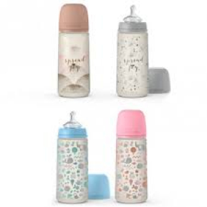 SUAVINEX BIBERON TETINA ANATOMICA SILICONA T2 L 360 ML