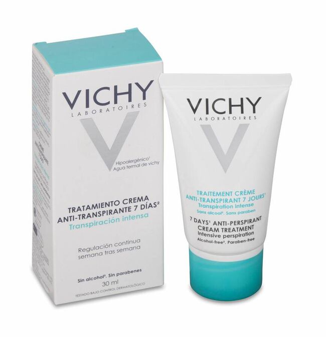 VICHY DESODORANTE CREMA ANTI-TRANSPIRANTE 7 DIAS 30ML SAN PEDRO ALCANTARA