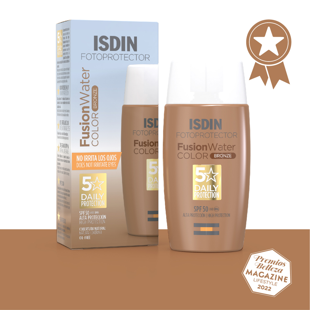 ISDIN Fotoprotector Fusion Water Spf50+ Color Bronze 50 ML