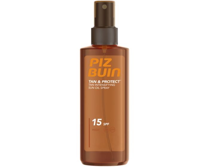 PIZ BUIN Tan & Protect Aceite en Spray Spf15 Acelerador del Bronceado 150 ml