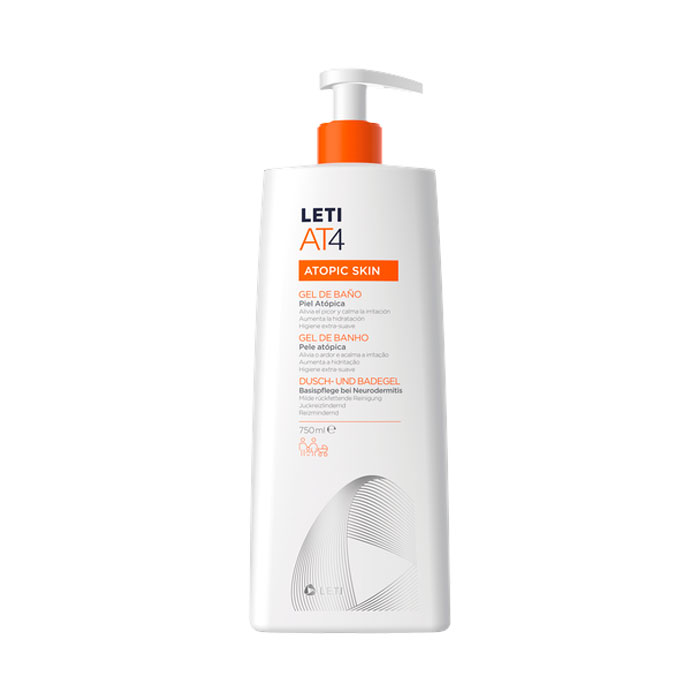 LETI AT-4 Gel de Baño Dermograso 750 ml