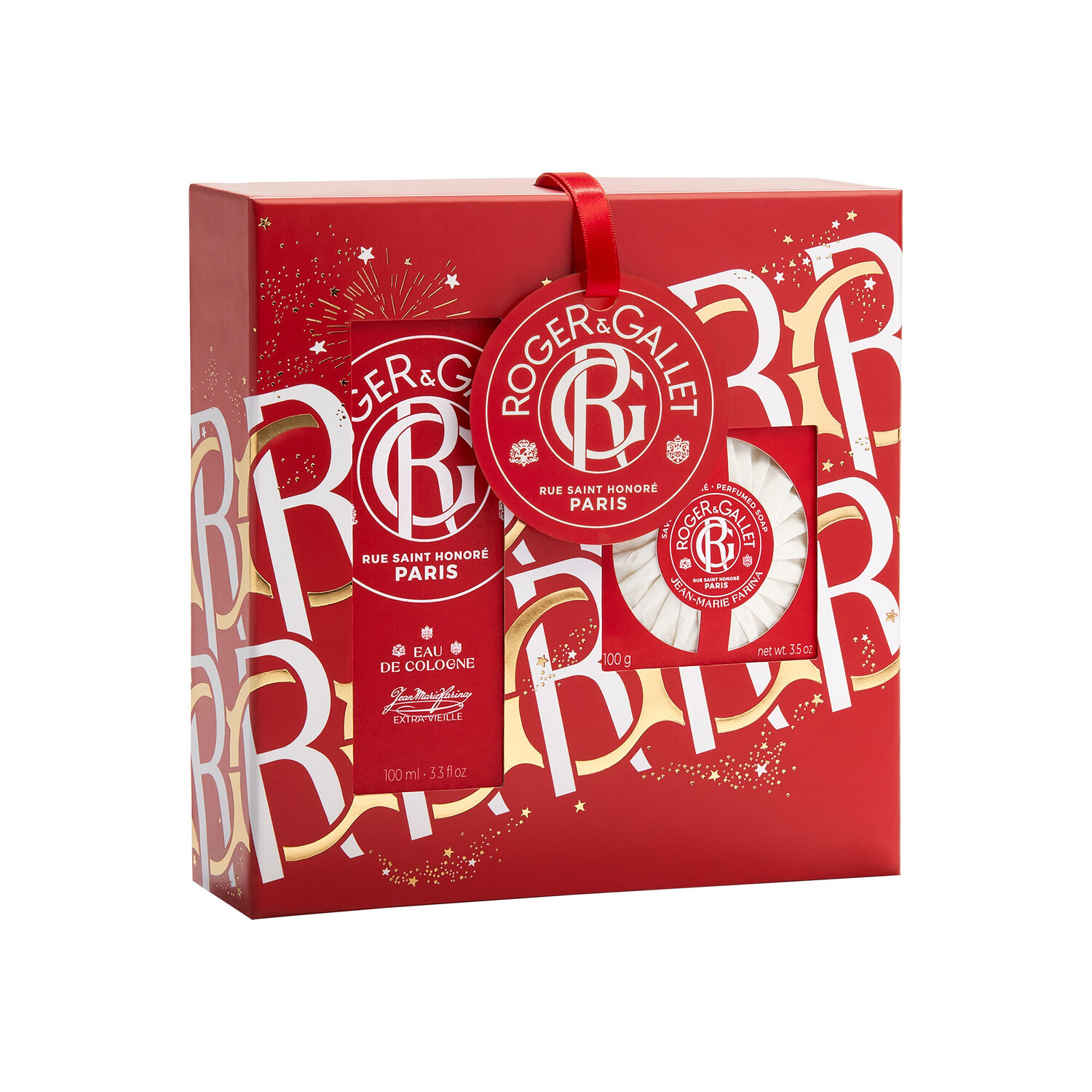 ROGER & GALLET Estuche Jean Marie Farina Agua de Colonia 100 ml+Jabón