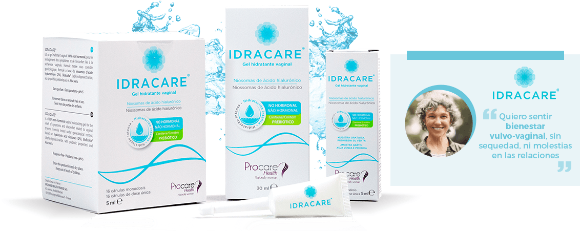 PROCARE Idracare Gel Hidratante Vaginal 16 Cánulas Monodosis