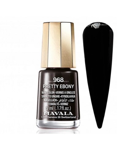 MAVALA Mini Laca de Uñas 968 Pretty Ebony 5ml