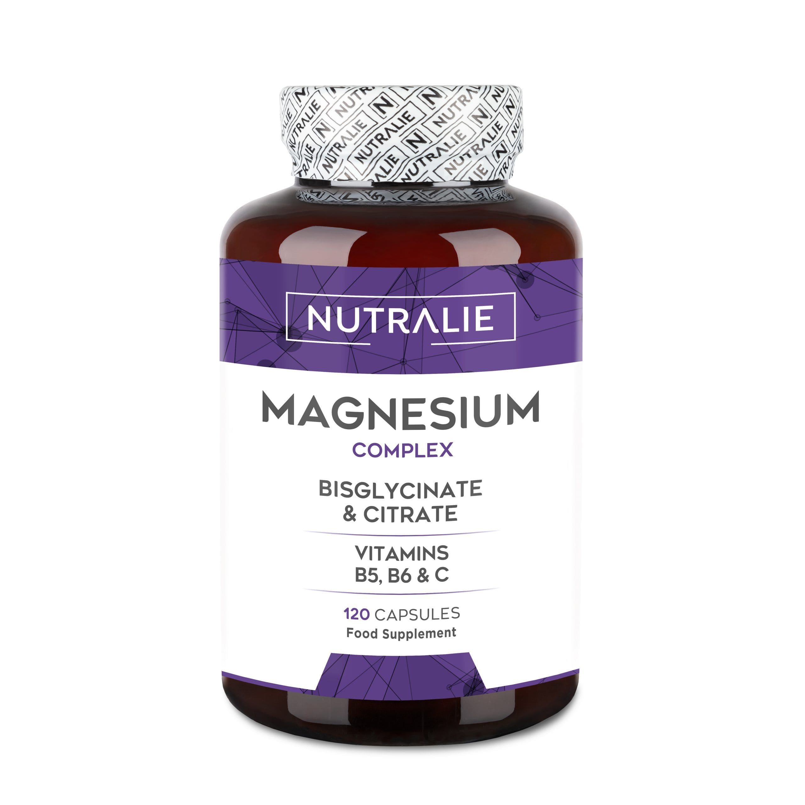 NUTRALIE Magnesio Complex Bisglicinato & Citrato 120 cápsulas