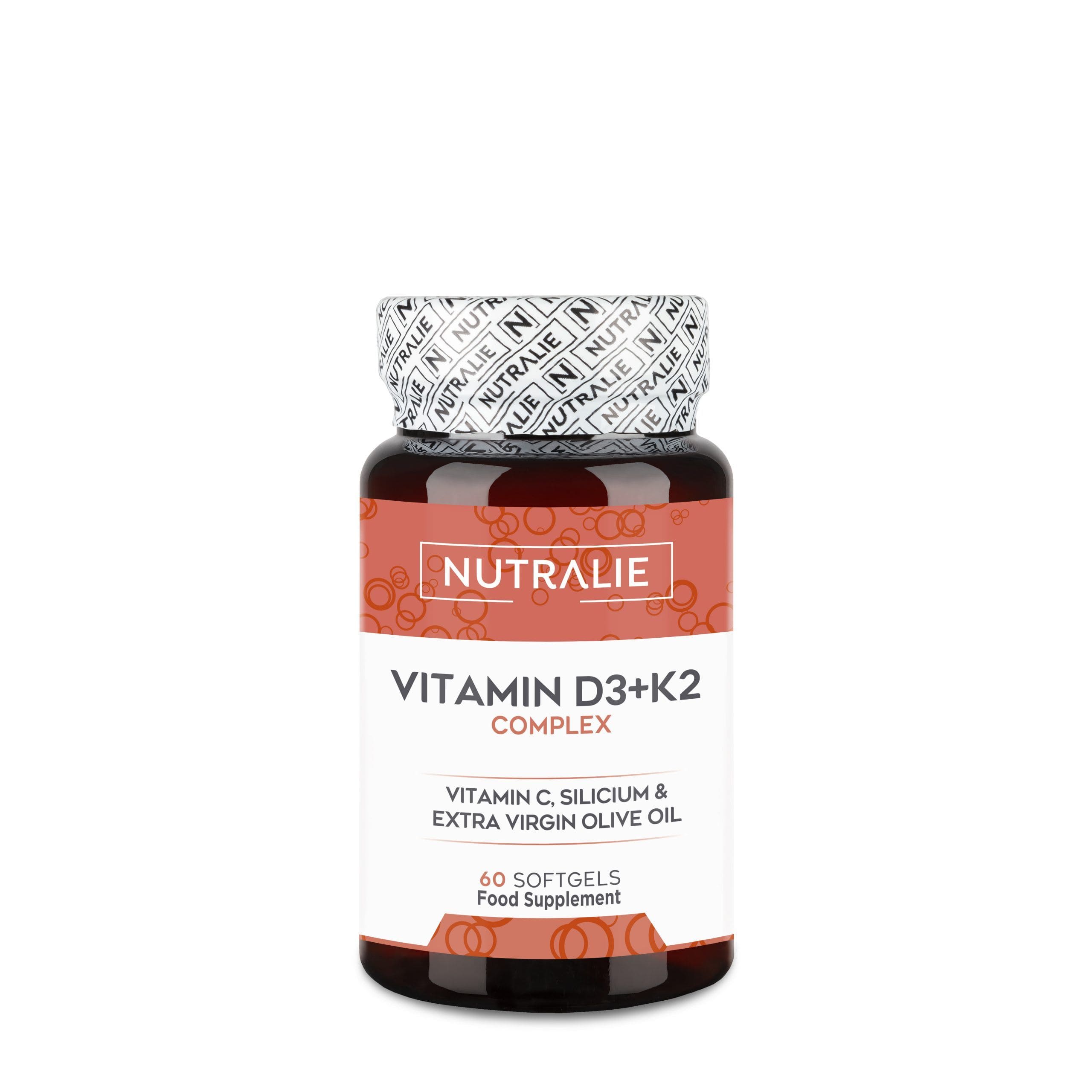 NUTRALIE Vitamina D3 + K2 60 cápsulas