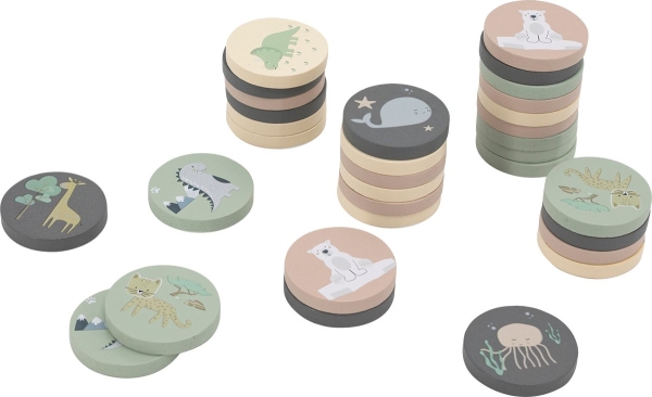 TRYCO Juego de Memoria de Madera Jungle san pedro alcantara