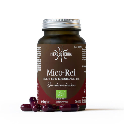 HIFAS DA TERRA Mico-Rei Extracto Puro ECO de Reishi 70 cápsulas