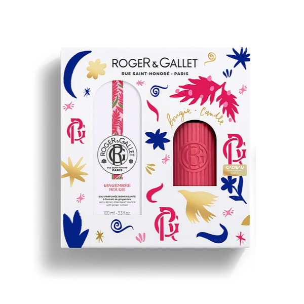 ROGER & GALLET Gingembre Rouge Estuche Perfume 100ml + Vela Perfumada