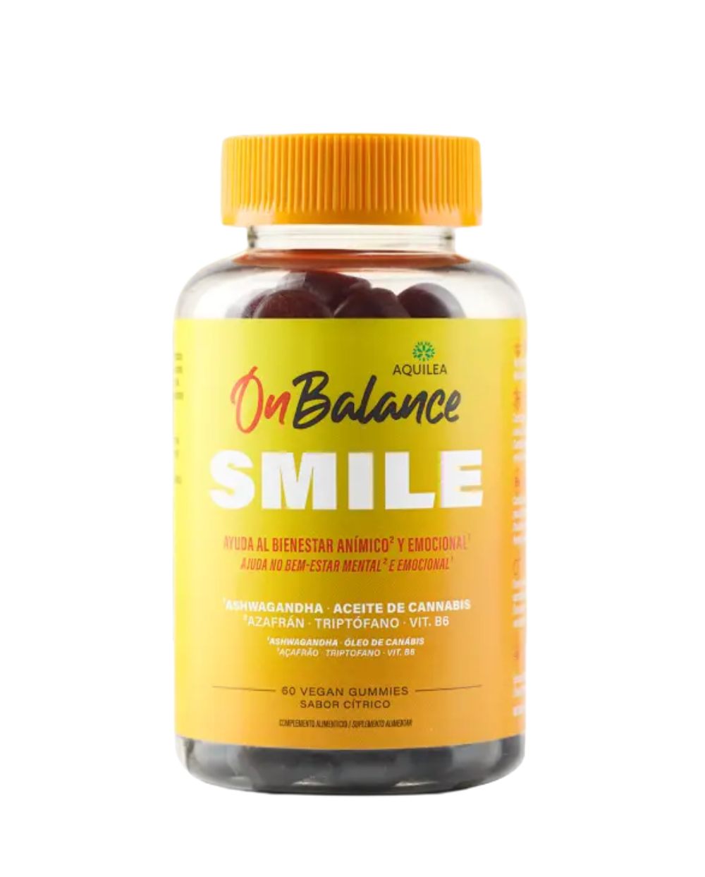 AQUILEA OnBalance Smile 60 gominolas sabor cítrico
