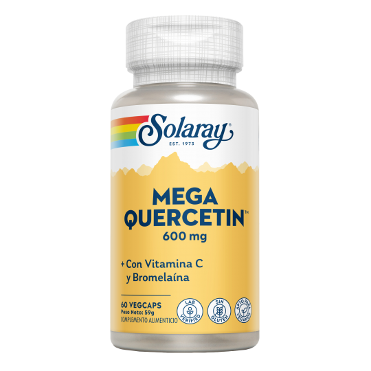 SOLARAY MEGA QUERCETIN 1200 MG 60 CAPSULAS